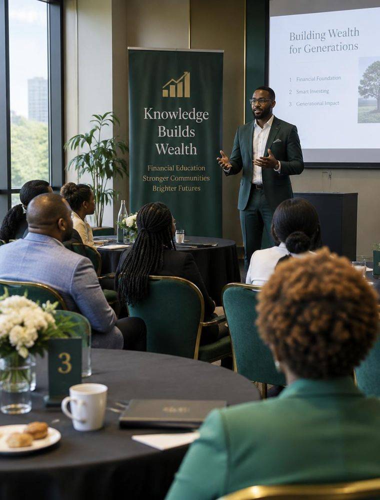 Attendees at a Legacy Wealth Group educational financial workshop